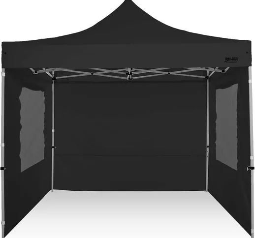 Ray Bot - Gazebo Pieghevole 3x3 con laterali finestrati - blu - blu