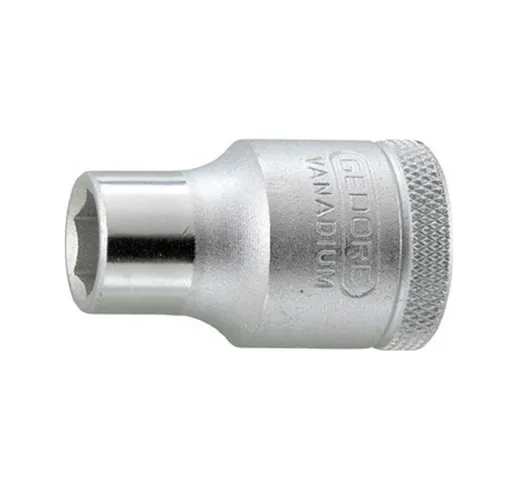 Socket 1/2 '', 6 Lati, Costa s / Stoviglie: 28 Mm Di Lunghezza. 43,0 Millimetri