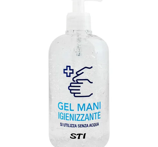 Gel Lavamani Igienizzante Senza Acqua Stick 250ml alchool >61% dispenser Elimina 99% Batte...