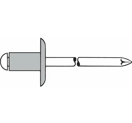 Gesipa - Rivet Alu Grande Testa K14 5 X18Mm (a 250)