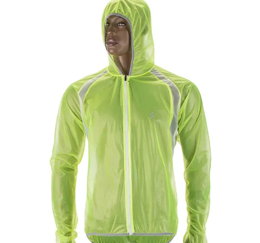 Giacca da ciclismo impermeabile Giacca antipioggia MTB Bike Wind Coat Giacca da bicicletta...