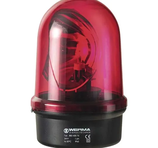 Girofaro lampeggiante 883.100.68 N/A Luce a 360° 230 V/AC - Werma Signaltechnik