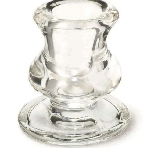 Bolsius - glass holder round 62/57 tra trasparente