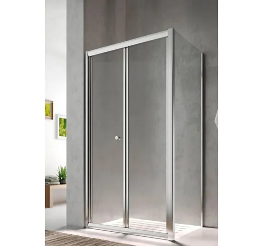 Parete fissa isy ih 96,5/99 cm h.195 cm - vetro trasparente 6 mm - Glass