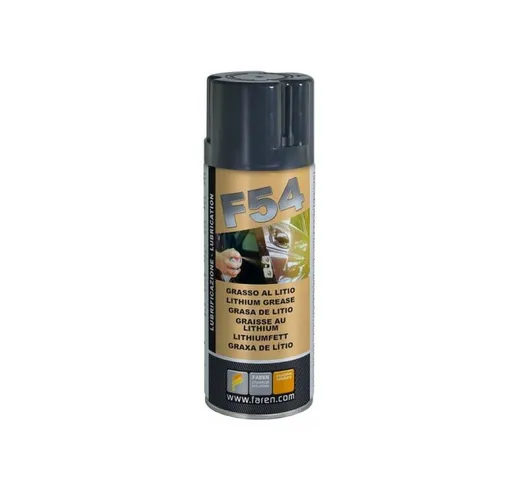 Faren - Lubrificante spray F54 grasso al litio bomboletta 400ml