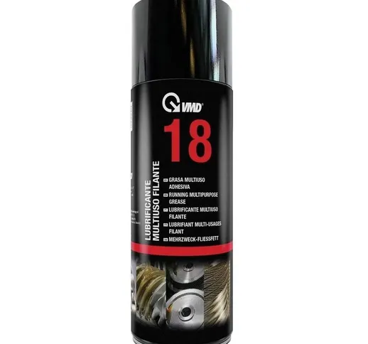 Bomboletta Spray Lubrificante Multiuso Grasso Filante 400Ml Ossidazione Vmd 18