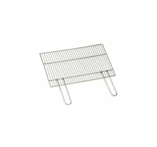 Marca - GRIGLIA GRIGLIE BISTECCHIERA PER BARBECUE IN CEMENTO RICAMBIO BETON 34587V CM 45X3...