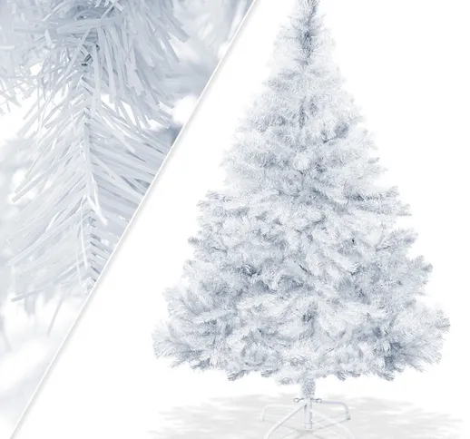 Albero di Natale artificiale , Albero di abete Weiß (de), 120cm (de) - Weiß (de) - Kesser