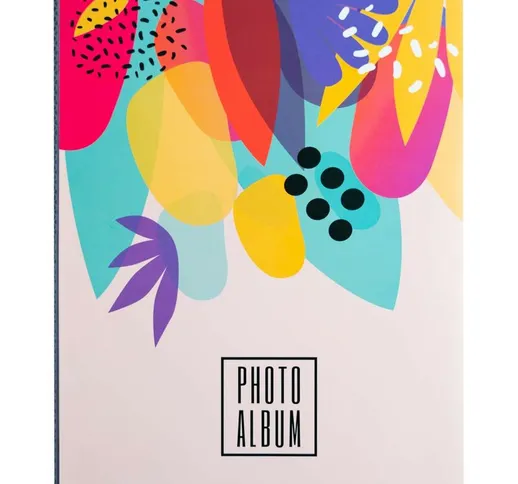 Grupo Erik - Album fotografico Abstract Summer Album foto 13x20cm, 48 tasche, Copertina Fl...