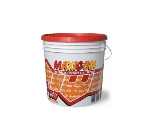 Guaina liquida impermeabilizzante calpestabile maxigom laiv lt 14 vari colori colore: ross...