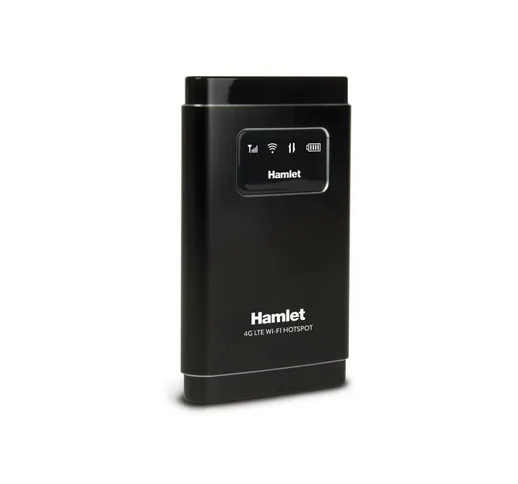 Hamlet Router Wi-Fi 4G LTE condivisione rete fino a 10 dispositivi con slot Micro SD fino...