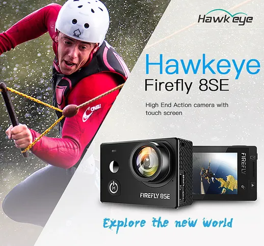 Hawkeye Firefly 8SE 4K 16MP 170¡ã Wide Angle Wifi BT FPV Camera per QAV250 H210 F450 F550...