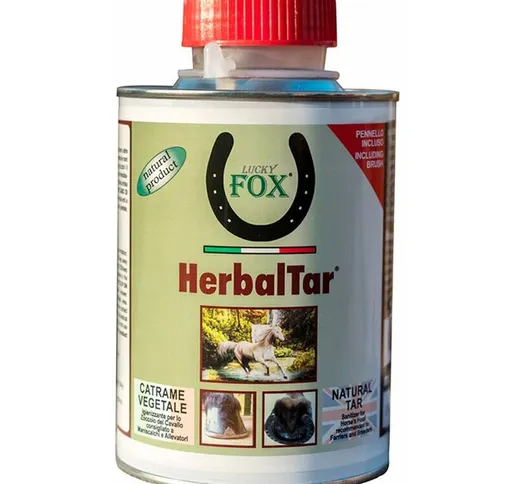 Herbal Tar catrame vegetale igienizzante per lo zoccolo del cavallo 500 ml prodotto profes...