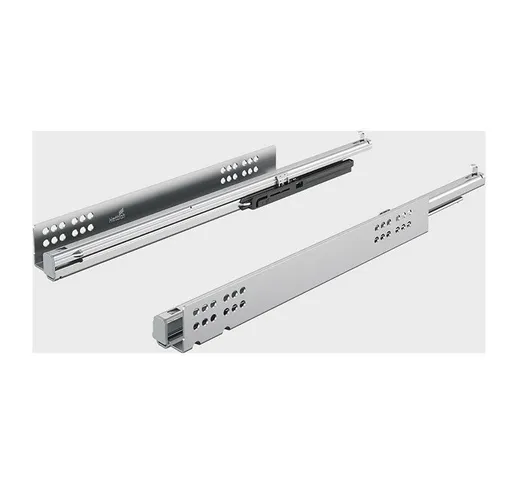 Estensione completa Quadro V6 con Silent Sys.STA galv.L.320mm 25kg HETTICH