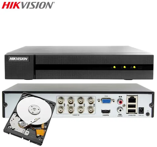 Hikvision - dvr 8 canali ibrido cloud 4 mpx ahd hd 1 tb HWD-6108MH-G2