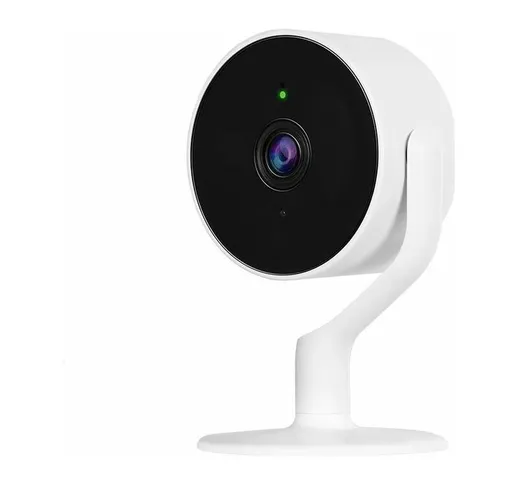 Telecamera di Sicurezza Smart da Interno Con Rilevatore di movimento, Compatibile con Alex...