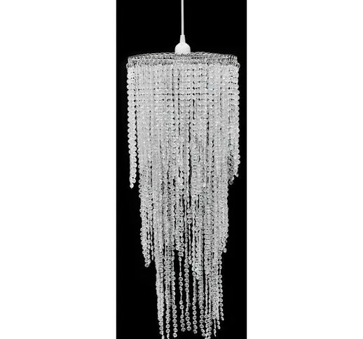 Lampadario Sospeso in Cristallo 26 x 70 cm VD08133 - Hommoo