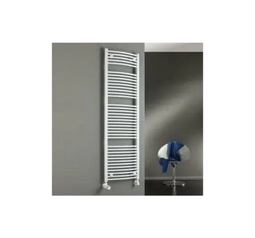 bagno radiatore Linea Linea Tondo larghezza: 50cm, altezza: 177,5cm, colorazione: Bianco -...