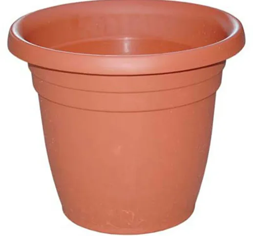 Vaso tondo thea  pp terracotta cm 45 h.cm 34