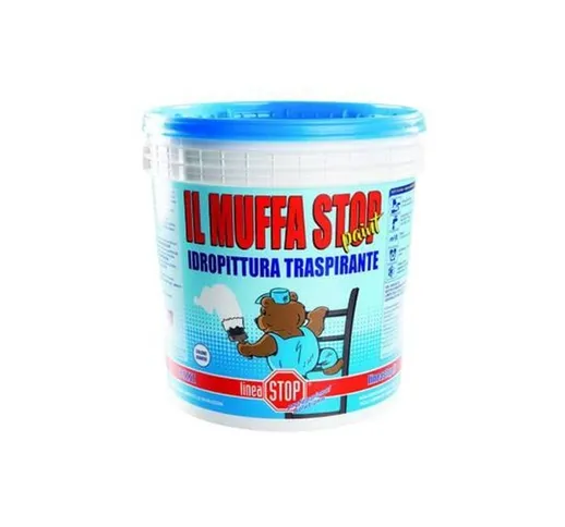 Idropittura Traspirante Il Muffa Stop Paint Lt.14 In Barattolo Ferr 407304