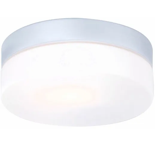 illuminazione Lampada da soffitto bagno ALU lampada opale di vetro esterna in serie incl....