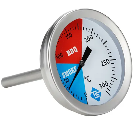 Indicatore di temperatura 0-300 gradi Celsius Calibro Termometro da cucina in acciaio inos...