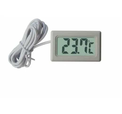 Indicatore termometro con sonda lunga cm 90 digitale batterie comprese rf 1000
