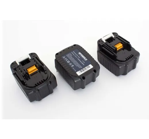 3 x batteria compatibile con Columbia Siat GT-One, GT-H, Smart LXT 10-16, Power HP 19-25 r...