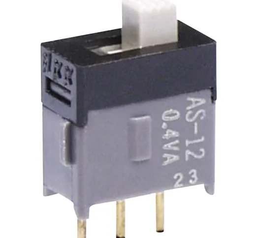  AS13AH Interruttore a slitta 28 V DC/AC 0.1 A 1 x On/Off/On 1 pz.