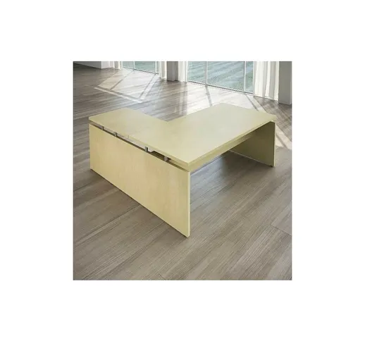 Isola Direzionale Giano Wood - 200 cm | Top Acero