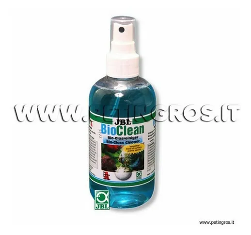  - Bio-Clean a 250 ml, soluzione detergente per vetri acquari