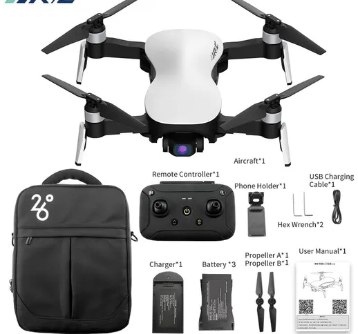  X12 Drone RC senza spazzole con fotocamera Gimbal stabilizzato a 3 assi 12MP 4K Photo Qua...