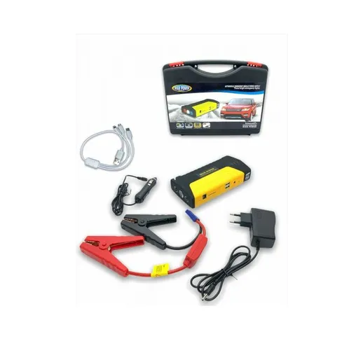 Taniashop - jump starter portatile di emergenza batteria booster caricabatterie auto