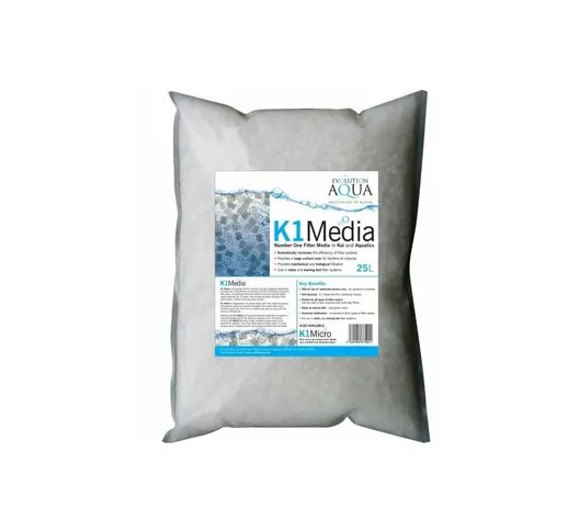 Materiale Filtrante Flottante Per Filtro Laghetto Acquari Kaldnes K1 Media 25 Lt