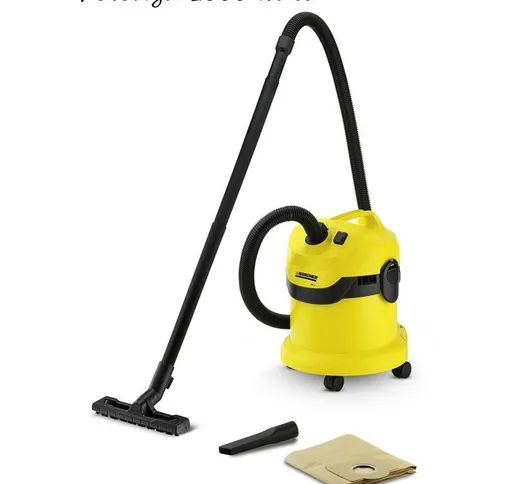 Bricoshop24 - Karcher Bidone Aspira Polvere Aspiratutto Aspira Liquidi Solidi Professional...