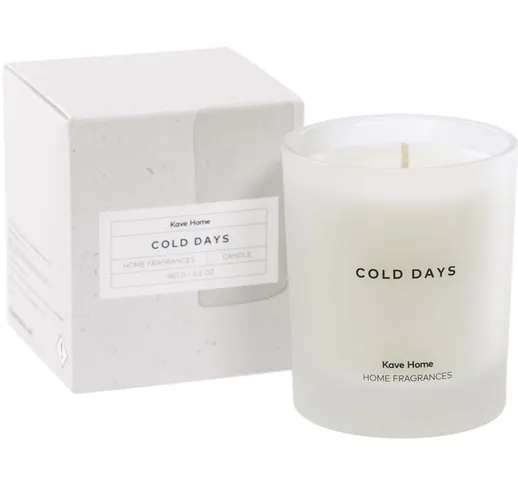 Candela aromatica Cold Days 180 gr - Trasparente - Kave Home