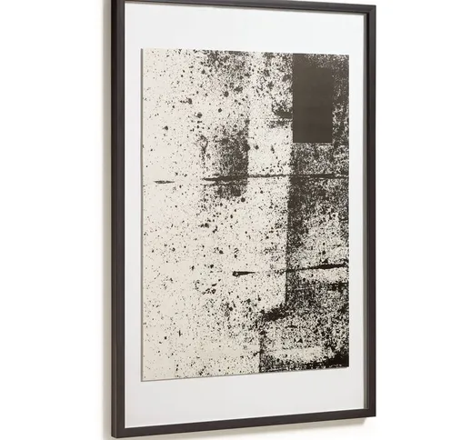 Quadro Anaisa bianco e nero 60 x 90 cm - Bianco - Kave Home