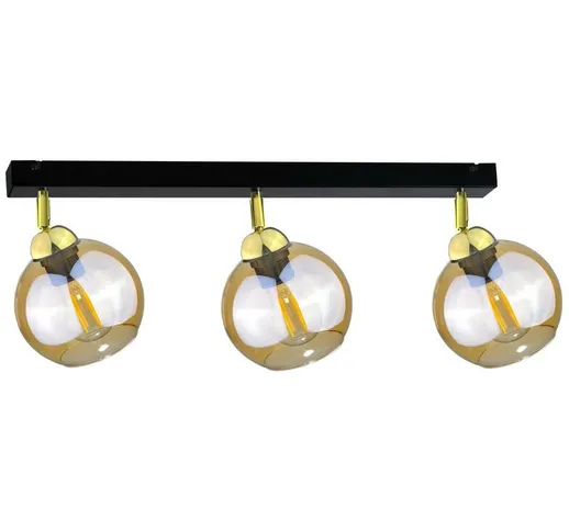 2016 Faretto da soffitto Thea Bar Gold, 60cm, 3x E27 - Keter Lighting