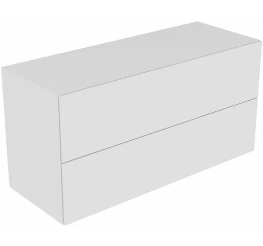 Keuco Edition 11 Credenza 31327, 2 cassettoni, con illuminazione interna a LED, 1400 x 700...