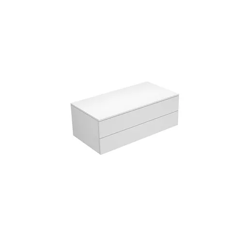 Keuco Edition 400 Credenza 31752, 2 cassettoni, 1050 x 382 x 450 mm, Corpo/fronte: Vernice...