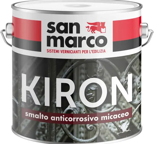 San Marco - Kiron 70 smalto micaceo grana fine grigio piombo lt 2,50