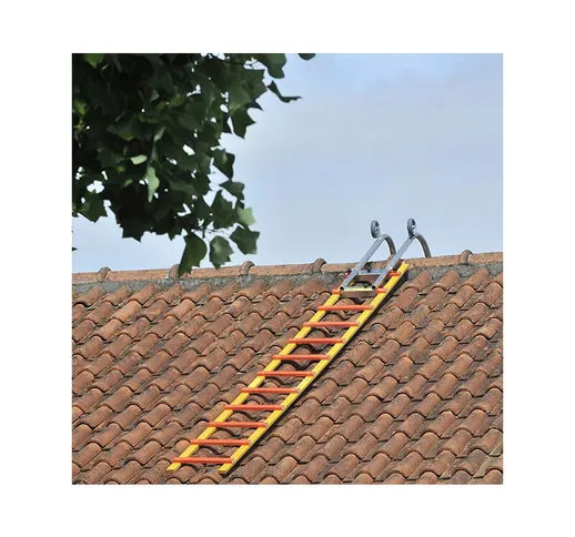 Kit échelle de toit 22 barreaux avec crochet - Longueur 8.89m - 504338-39/889/CR
