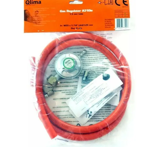 Kit Regolatore per Stufe a Gas 150 cm Qlima G150