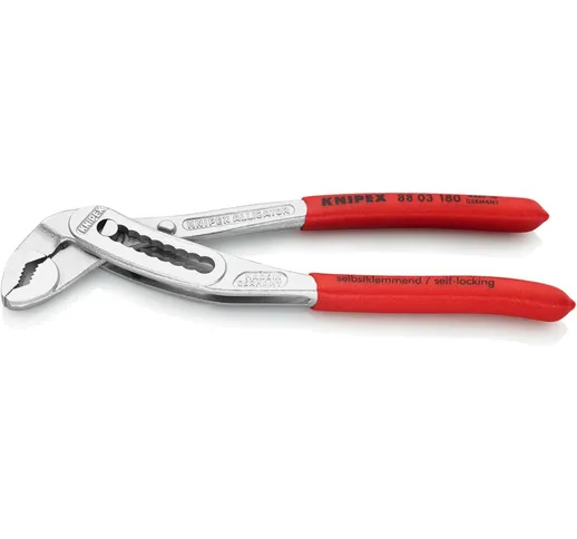  KNIPEX Alligator Pinza regolabile per tubi e dadi 180 mm - 88 03 180