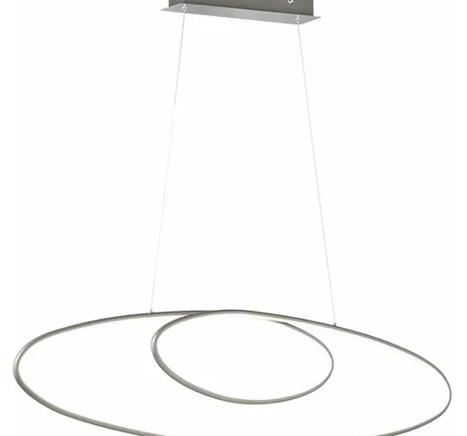 Lampada a sospensione a led, dimmerabile, regolabile in altezza, lampada per tavolo da pra...