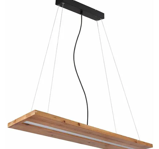 Lampada a sospensione lampada in legno soggiorno Lampada a sospensione regolabile in altez...