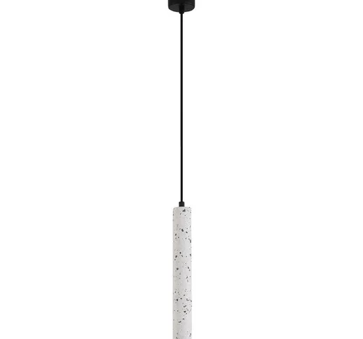 Lampada a sospensione LED calcestruzzo (30cm) - Aroc Bianco