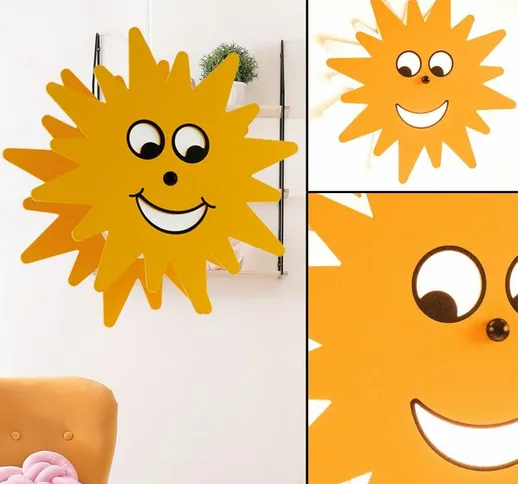 Lampada a sospensione per bambini Smart home Alexa Google app luce solare in un set con il...