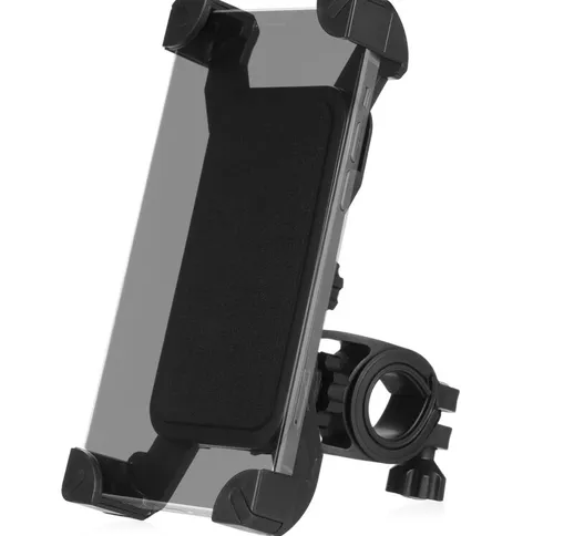 Tancyco - Supporto per telefono per bici Staffa di montaggio per manubrio telefono per sco...