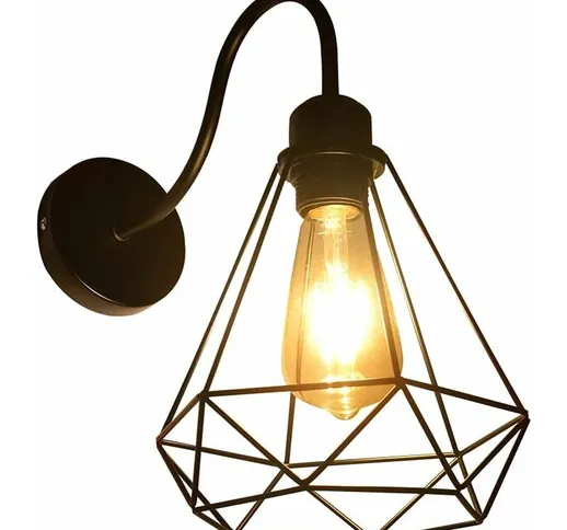 Yoyo - Lampada da parete per interni vintage, lampada da parete a led industriale, lampada...